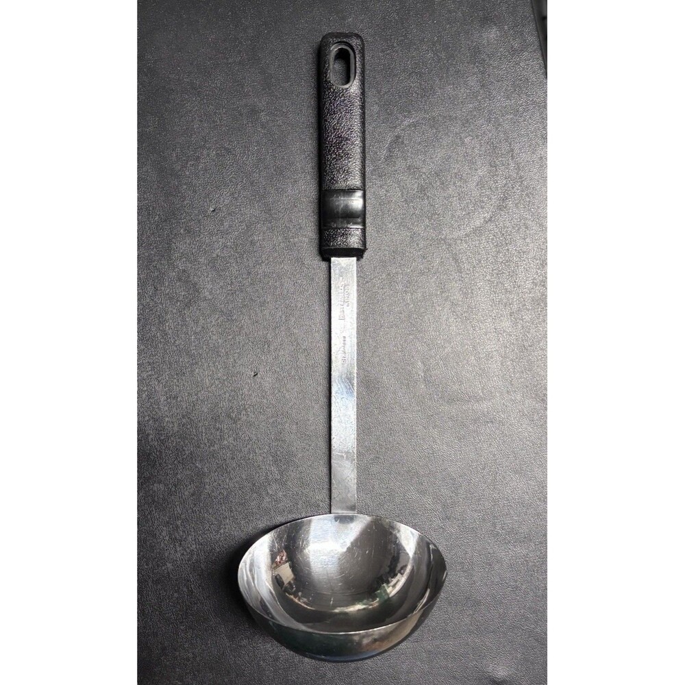 Vintage Ladle Best Results By EKCO Stainless Steel Heat Resistant Plastic Handle